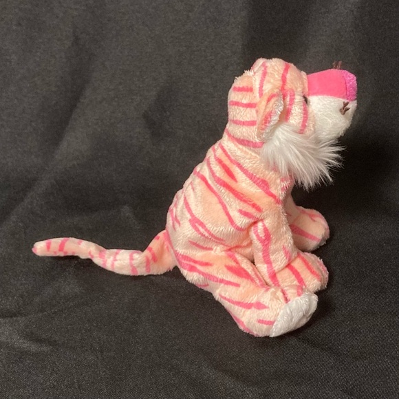 ⭐️ Vintage 2003 Mystique The Pink Tiger Ty Beanie Baby - Picture 2 of 12